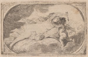 Vênus e Cupido de Pierre Lacour the Elder