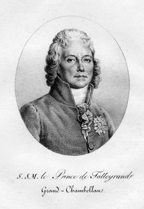 Charles Maurice de Talleyrand-Perigord, diplomata francês, século XIX.