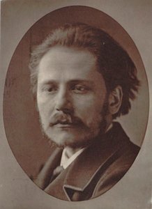 Retrato do compositor Jules Massenet 1842-1912, 1877. de Pierre Lanith Petit