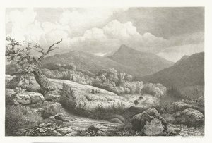 O cemitério de Baden-Baden de Pierre Louis Dubourcq