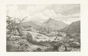 O cemitério em Baden-Baden de Pierre Louis Dubourcq