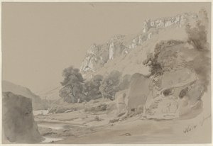 O rio Nera perto de Narni O rio de Nera como Narni