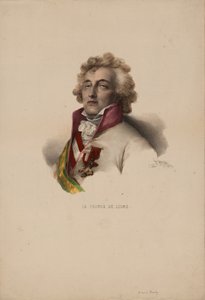 Retrato de Charles Joseph, príncipe da linha 1735-1814, 1825