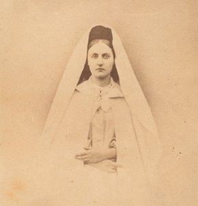 A Freira Branca, década de 1860.