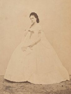 O outro roupão plissado, década de 1860. de Pierre Louis Pierson