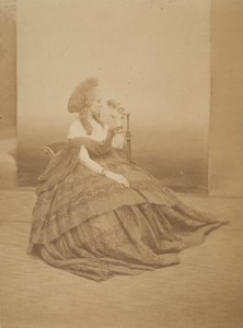 Olhos atolados, década de 1860.