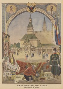 O Pavilhão Russo na Exposição Universal de 1900 em Paris