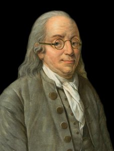 Retrato de BENJAMIN FRANKLIN (1706-1790) impressor, editor, cientista, inventor, estadista e diplomata americano - Retrato de Benjamin Franklin (1706-1790), físico, filósofo e político americano - gravura de Pierre Michel Alix