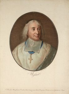 Retrato de Jacques-Bénigne Bossuet 1627-1704, c. 1795. de Pierre Michel Alix