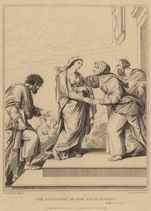 A saudação de Maria e Isabel, Lucas de Pierre Mignard
