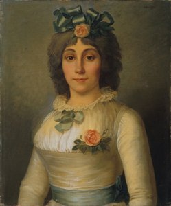 Retrato de Anne-Josèphe Théroigne de Méricot 1762-1817, 1793. de Pierre Nicolas Selles