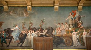 Fresco "O Triunfo da Repúblika"
