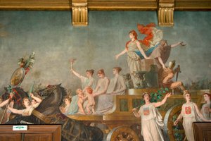 Fresco "O Triunfo da Repúblika"