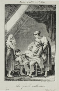 Uma família miserável de Pierre Paul Prud