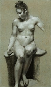 Nu Fêmea Sentada,