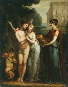 A inocência prefere o amor à riqueza de Pierre Paul Prud