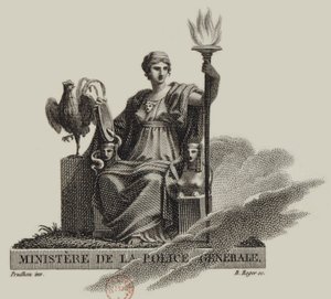 Ministério do Interior - emblema de Pierre Paul Prud