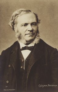 Cesar Franck, compositor, pianista, organista e professor de música nascido na Bélgica que trabalhou em Paris durante sua vida adulta (1822-1890)