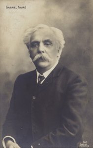 Gabriel Faure, compositor francês, organista, pianista e professor (1845-1924)