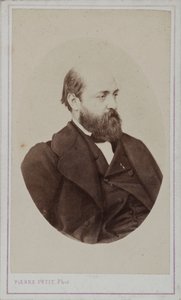 Retrato de Henri Murger 1822-1861, 1861. de Pierre Petit