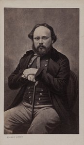 Retrato de Pierre-Joseph Proudhon 1809-1865, c. de Pierre Petit
