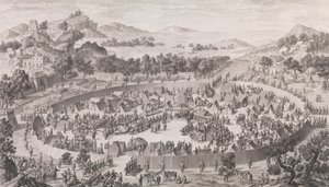 A derrota do chefe Uš-Turfan e sua cidade, 1774.