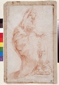 A Virgem e o Menino Jesus (desenho) de Pierre Puget