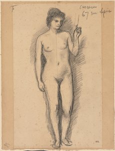 Carmen, última metade do século XIX. de Pierre Puvis de Chavannes