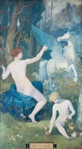 Fantasia de Puvis de Chavannes, Pierre Cecil (1824-1898) de Pierre Puvis de Chavannes