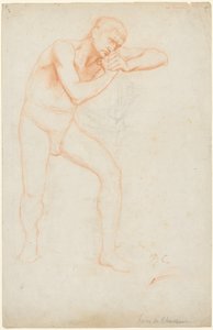 Nu masculino, 1891. de Pierre Puvis de Chavannes