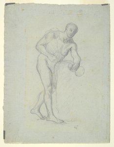 Figura Nua com um Frasco de Pierre Puvis de Chavannes