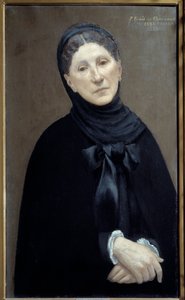 Retrato da Princesa Marie Cantacuzene, Mulher do Artista "Pintura de Pierre Puvis de Chavannes de Pierre Puvis de Chavannes