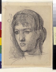 Cabeça de salomé de Pierre Puvis de Chavannes