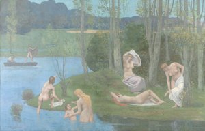 Verão de Pierre Puvis de Chavannes