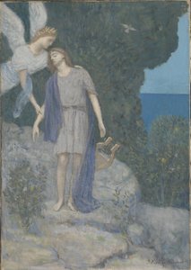 O Poeta de Pierre Puvis de Chavannes
