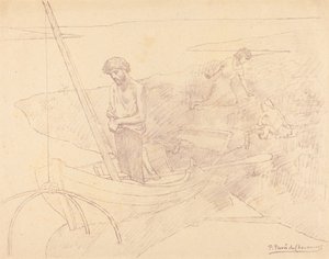 O pobre pescador de Pierre Puvis de Chavannes