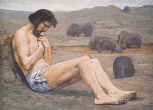 O Filho Pródigo, c. 1879 (óleo sobre linho) de Pierre Puvis de Chavannes