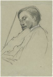 O Violinista de Pierre Puvis de Chavannes