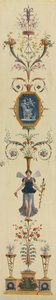Painel decorativo, década de 1790.