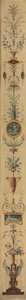 Painel decorativo, década de 1790.