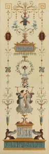 Painel decorativo, década de 1790.