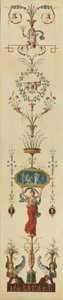 Painel decorativo, década de 1790.