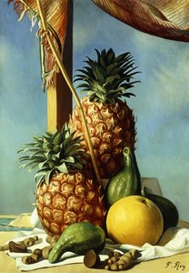Natureza morta com Ananás; Nature Morte avec Ananas