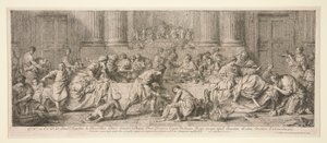 La Madeleine aux pieds de J?sus (O Banquete na Casa de Simão, o Fariseu) de Pierre Subleyras