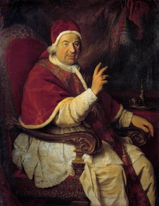 Retrato do Papa Bento XIV (Benedetto 14 de Pierre Subleyras