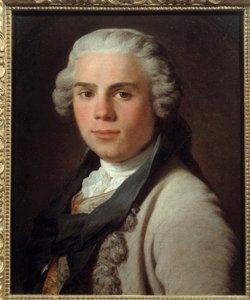 Retrato do pintor Joseph Vernet (1714-1789). Pintura de Pierre Subleyras (1699-1749) de Pierre Subleyras