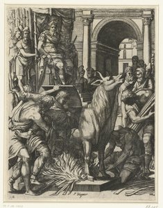 O touro de Phalaris de Pierre Woeiriot (II)