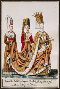 Isabeau da Baviera se casando com Carlos VI, Rei da França, 17 de julho