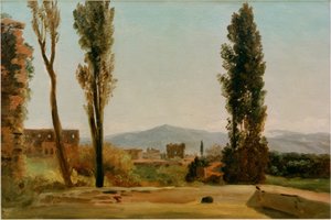 Nos Jardins Farnese: Os Três Choupos e o Monte de Pierre de Valenciennes