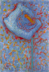 Arum Lily, 1908-1909. de Piet Mondrian